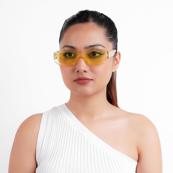 Tifa Yellow Sunglasses