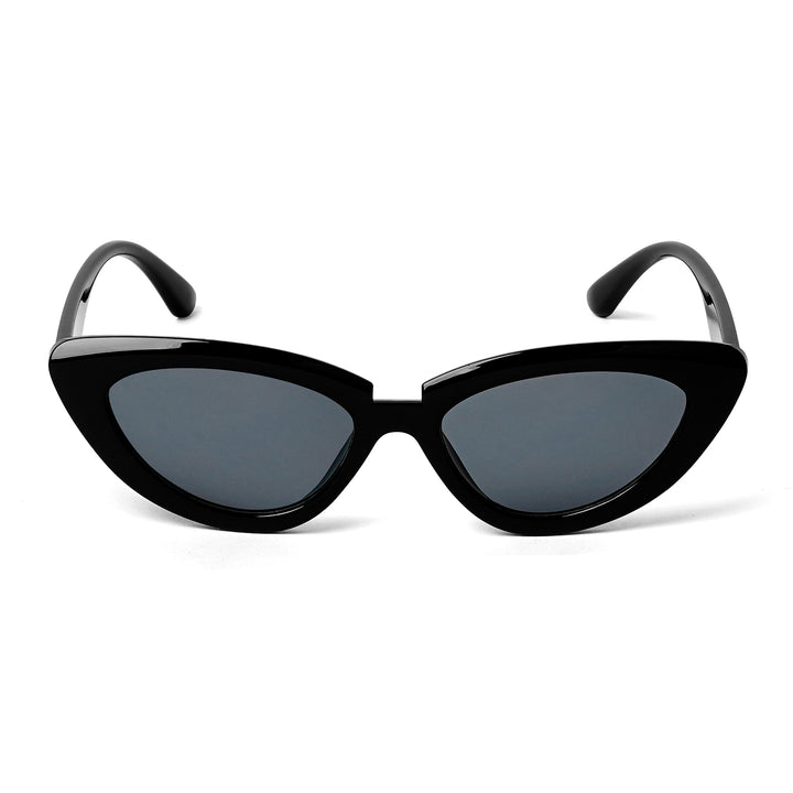 Wintour Cat Eye Black Sunglasses