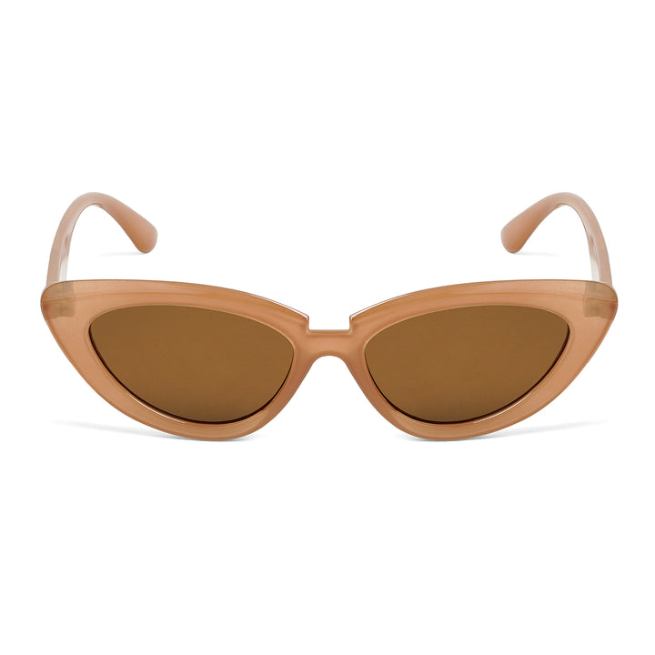 Wintour Cat Eye Brown Sunglasses