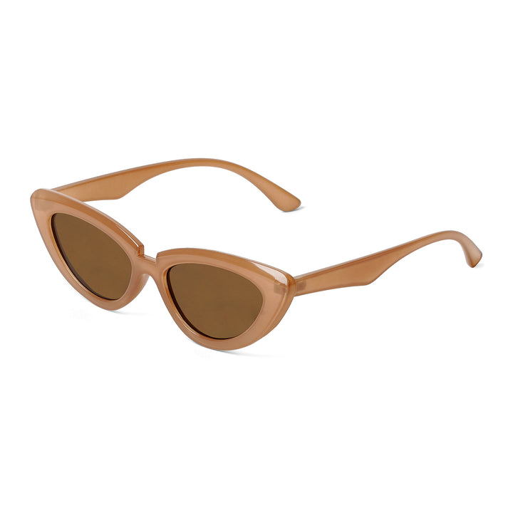 Wintour Cat Eye Brown Sunglasses