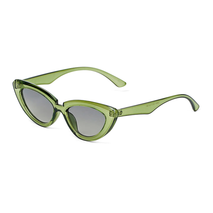 Wintour Cat Eye Green Sunglasses