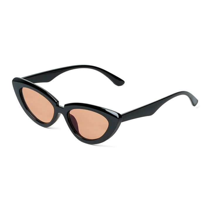 Wintour Cat Eye Black & Brown Sunglasses