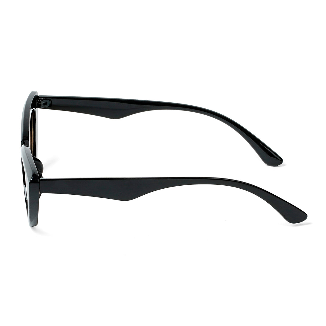 Wintour Cat Eye Black & Brown Sunglasses