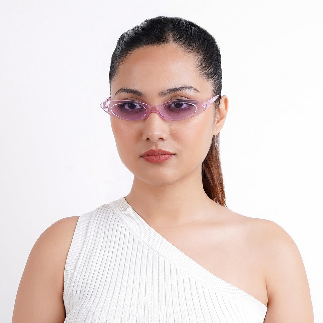 Kendall Lavender Cat Eye Sunglasses
