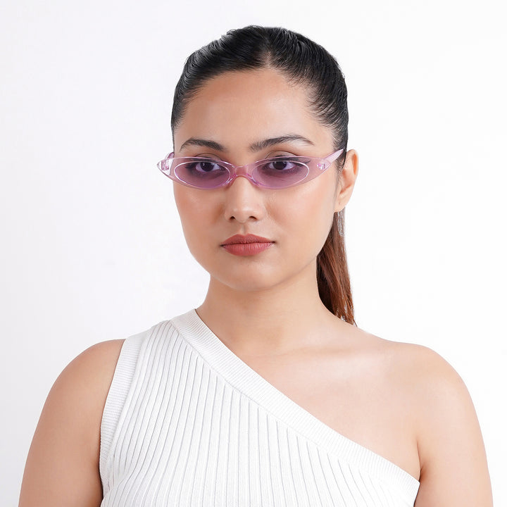 Kendall Lavender Cat Eye Sunglasses