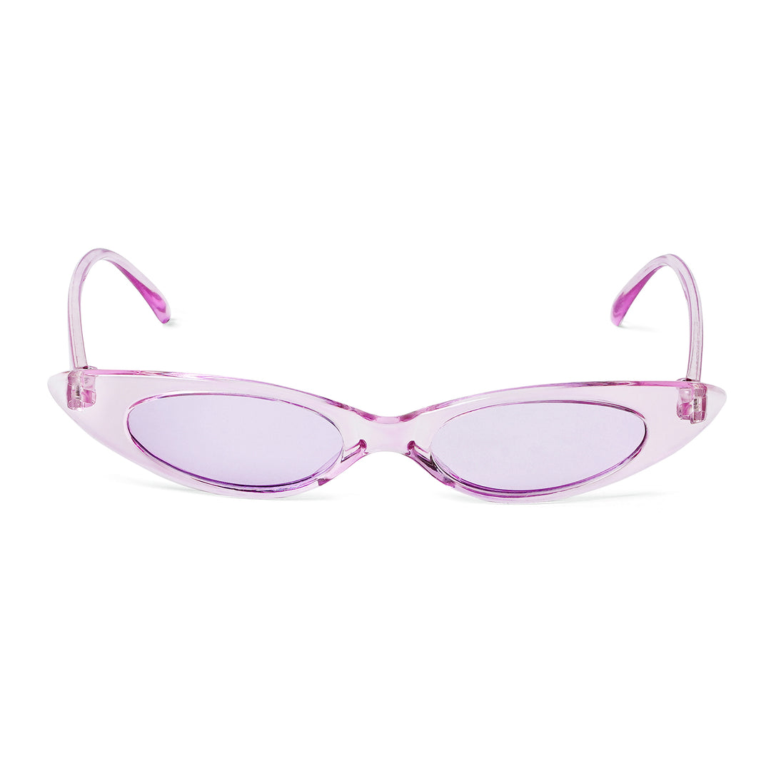 Kendall Lavender Cat Eye Sunglasses