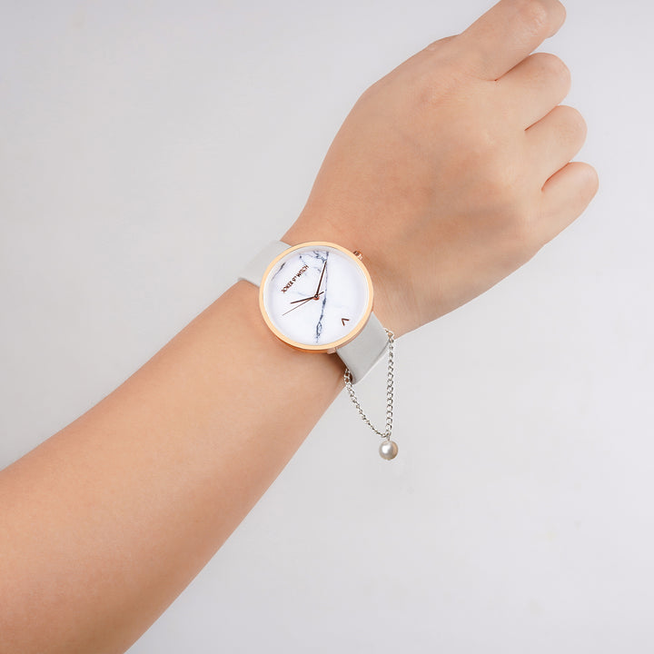 Nixie Pearl Watch & Charm Set