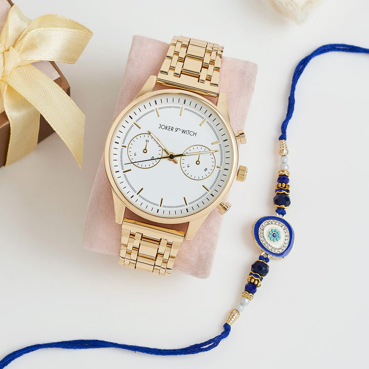 Wrist Check: Evil Eye Rakhi Set