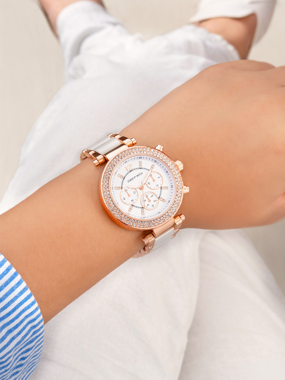 michael kors watch women leather strap