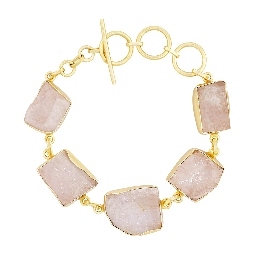 Soléa Pink Natural Stone Bracelet