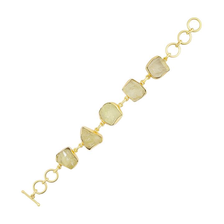Soléa Yellow Natural Stone Bracelet
