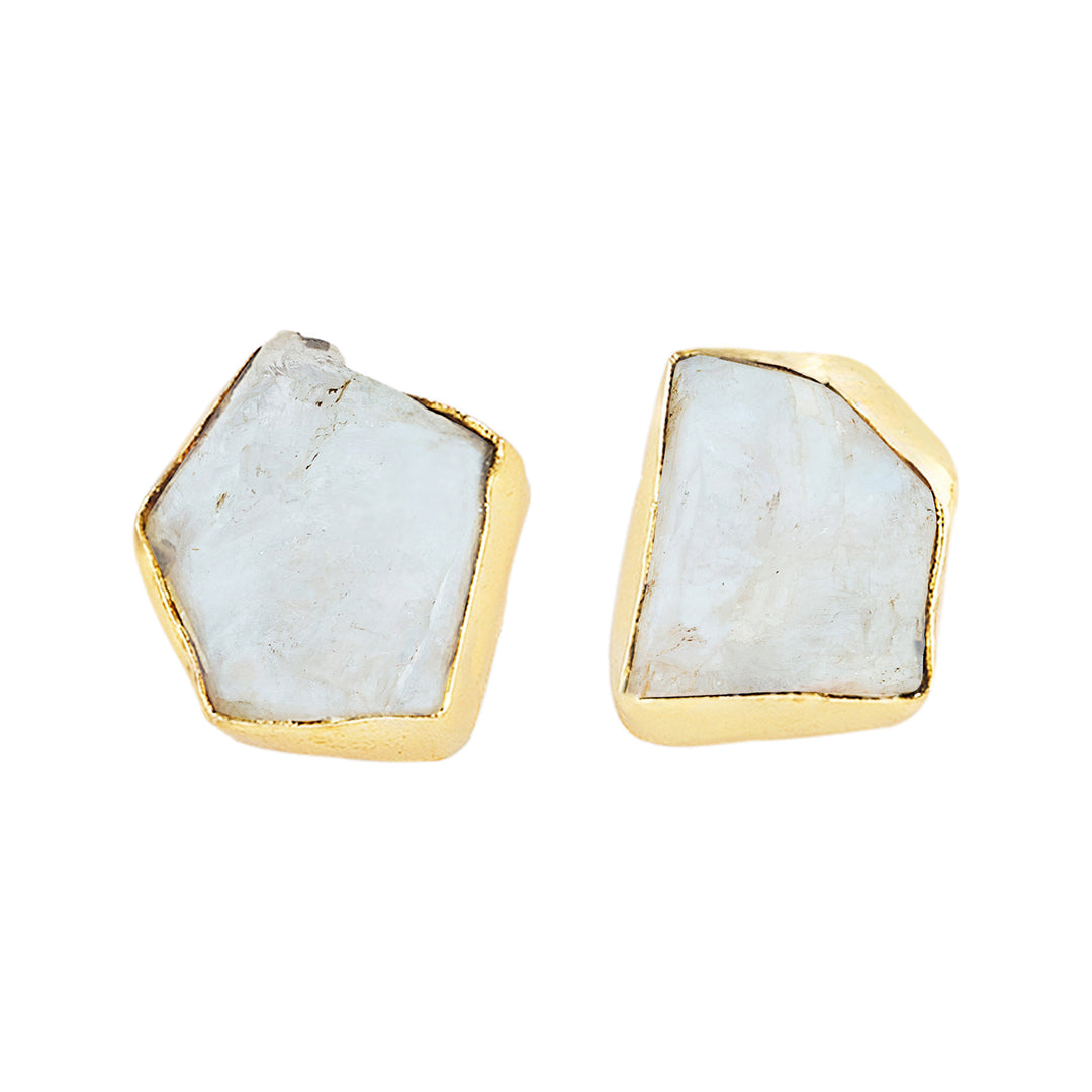 Soléa White Natural Stone Necklace Set