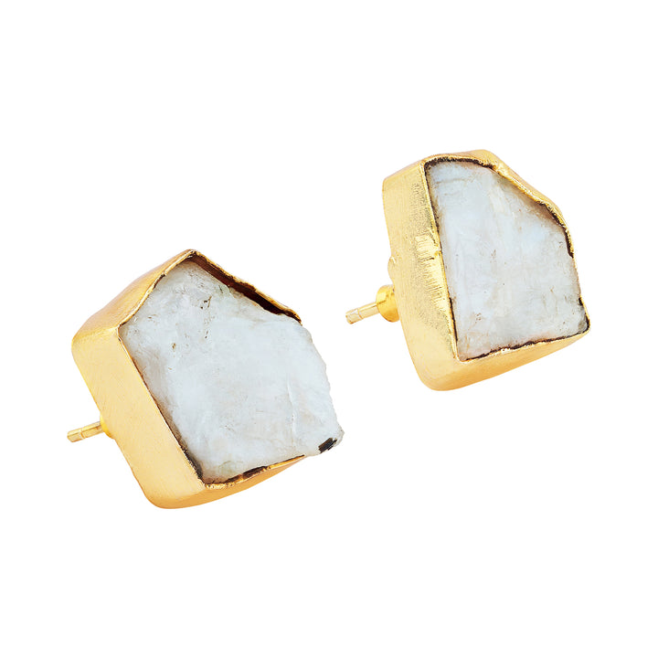 Soléa White Natural Stone Necklace Set