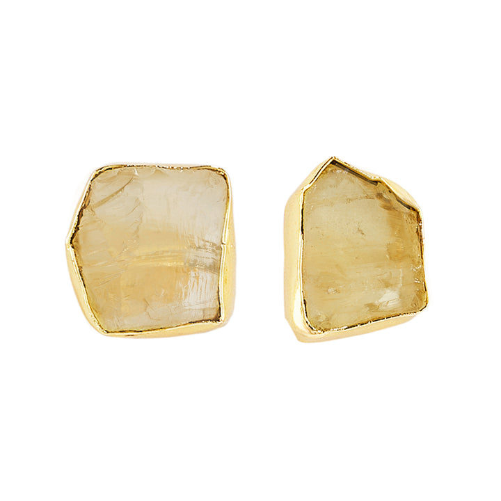 Soléa Yellow Natural Stone Necklace Set