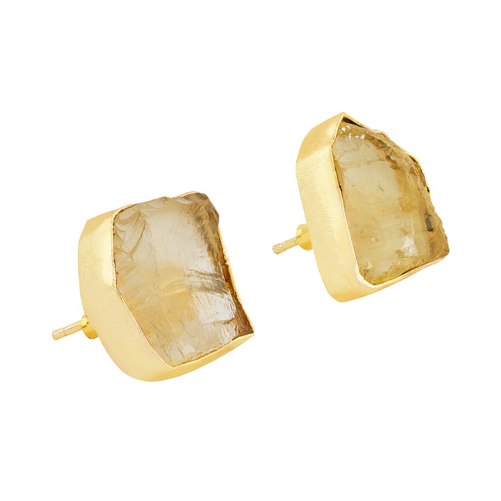 Soléa Yellow Natural Stone Necklace Set