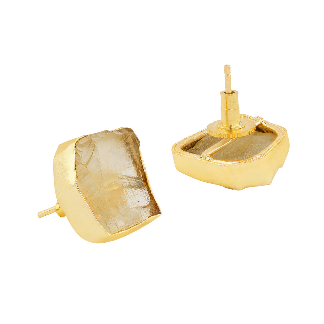 Soléa Yellow Natural Stone Necklace Set