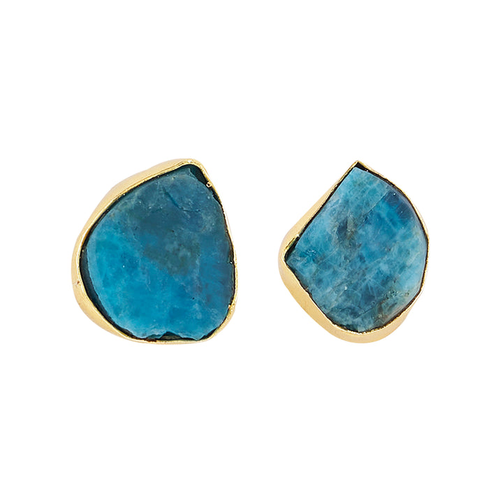 Soléa Dark Blue Natural Stone Necklace Set