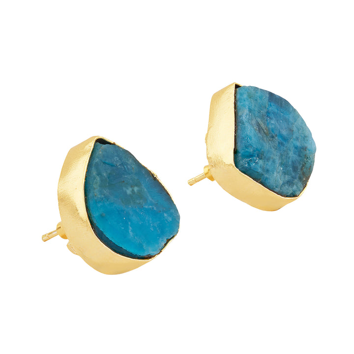 Soléa Dark Blue Natural Stone Necklace Set