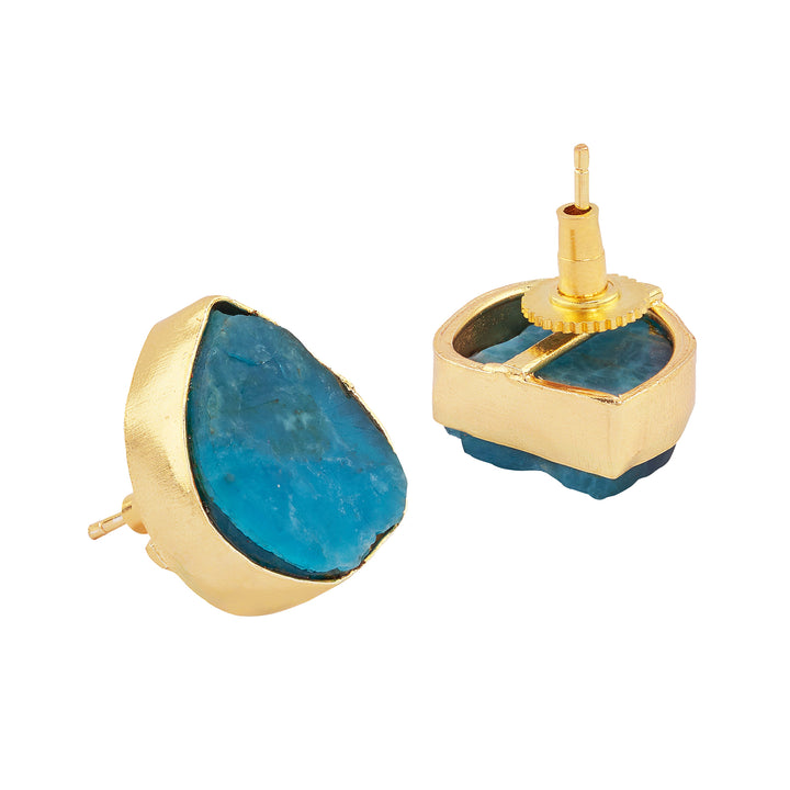 Soléa Dark Blue Natural Stone Necklace Set