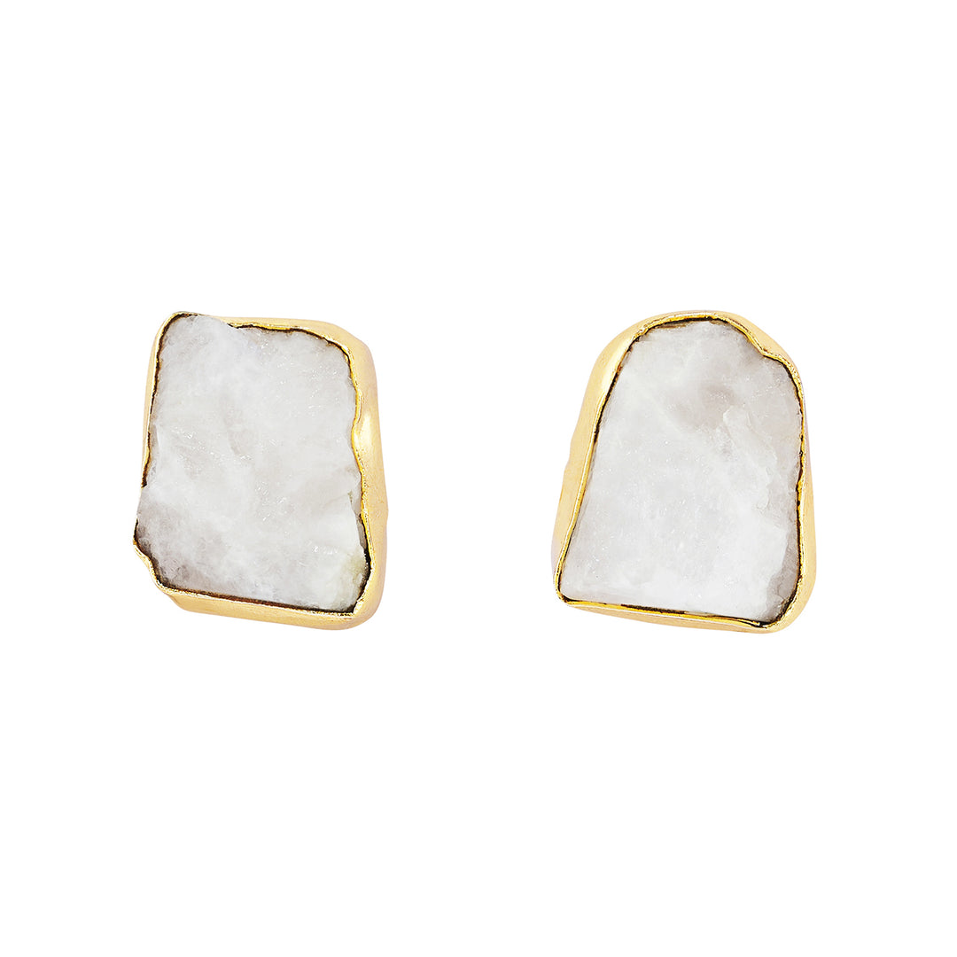 Soléa White Trio Natural Stone Necklace Set