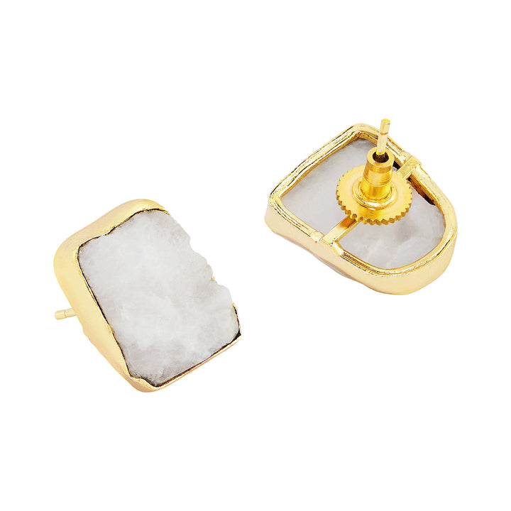 Soléa White Trio Natural Stone Necklace Set