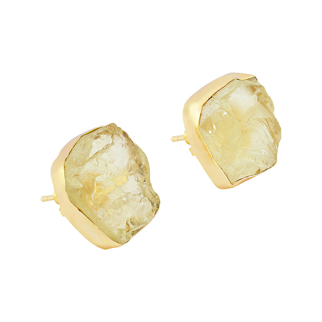 Soléa Yellow Trio Natural Stone Necklace Set