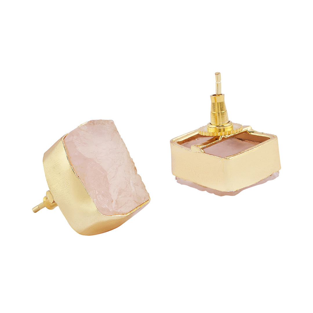 Soléa Pink Natural Stone Royal Necklace Set