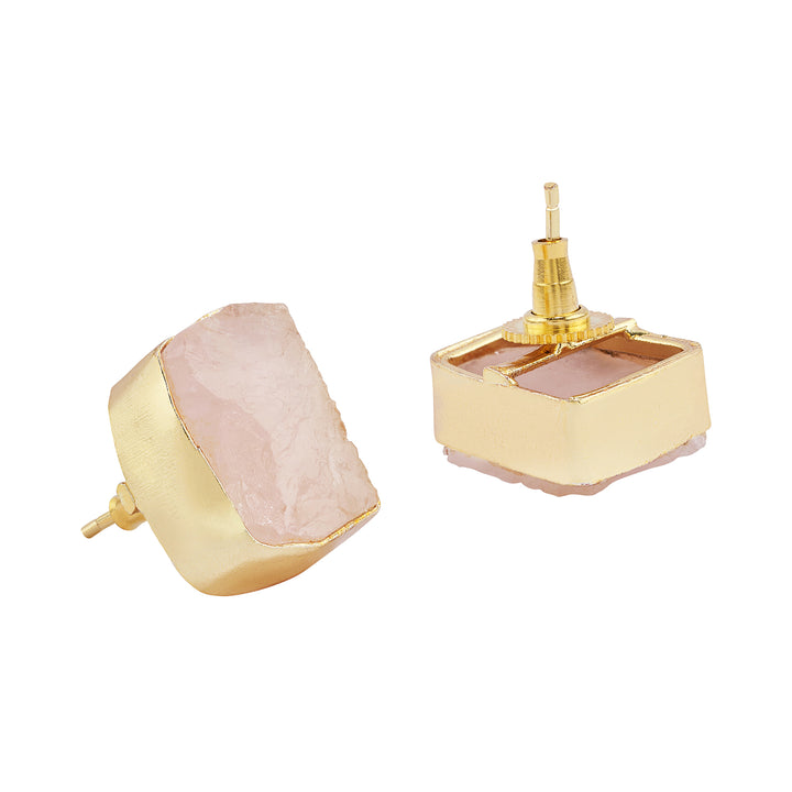 Soléa Pink Natural Stone Royal Necklace Set