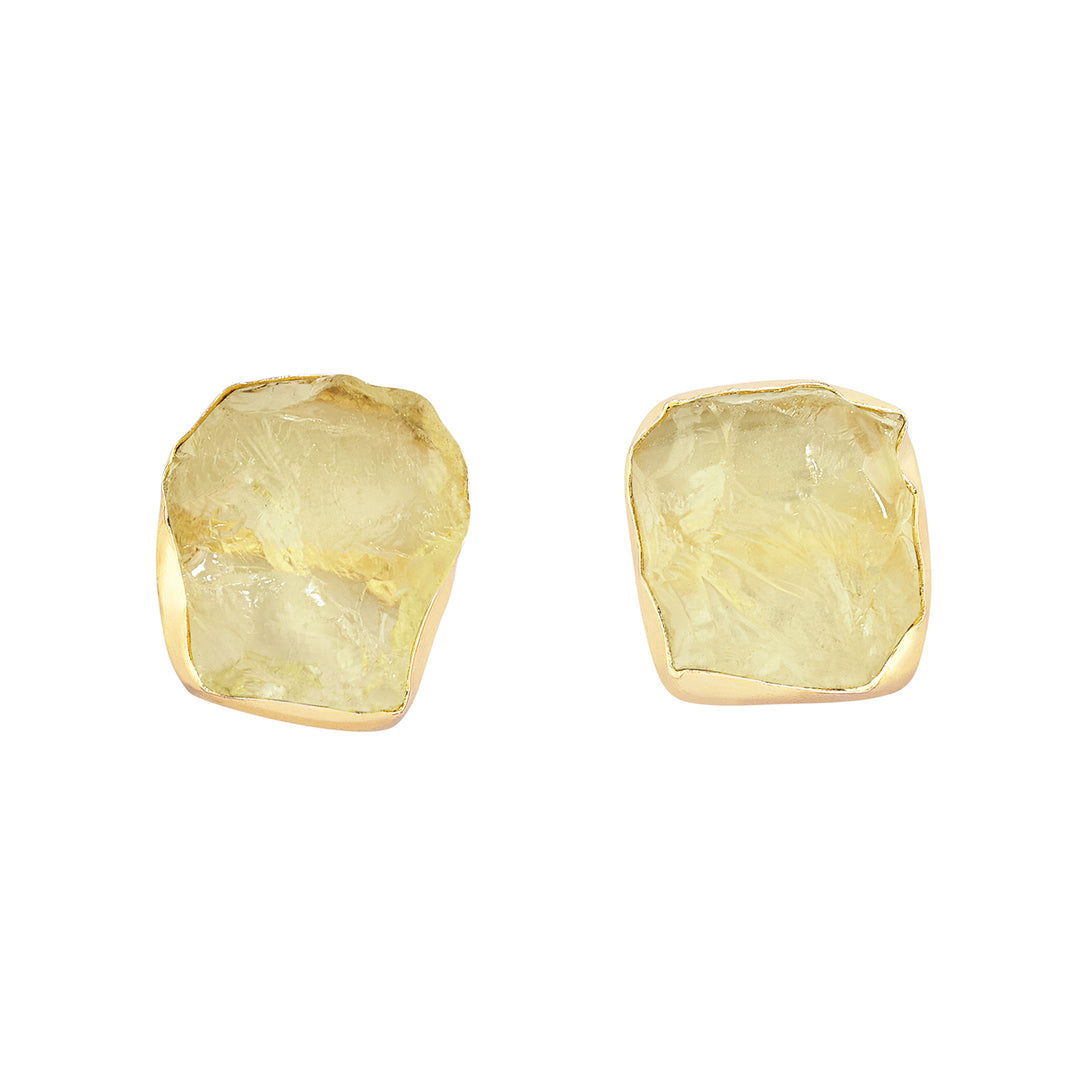 Soléa Yellow Natural Stone Earrings
