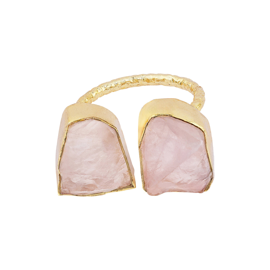Soléa Pink Natural Stone Ring