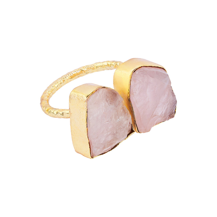Soléa Pink Natural Stone Ring