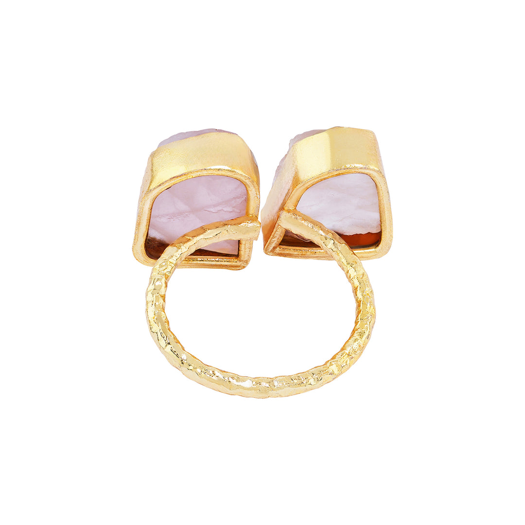 Soléa Pink Natural Stone Ring