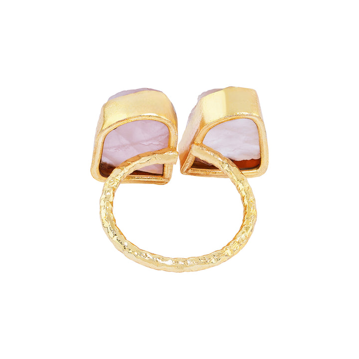 Soléa Pink Natural Stone Ring