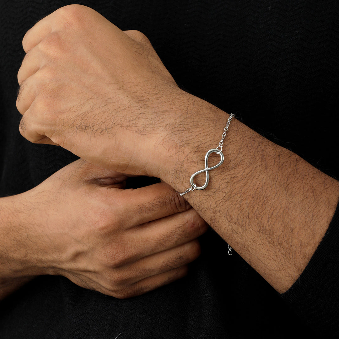 ニックウォーカー Love Bats Silver 41/50 Buy Silver-Toned Bracelets & Kadas for Men by Thrillz Online