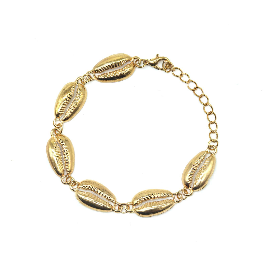 Sharon Sea Shells Gold Bracelet - Joker & Witch