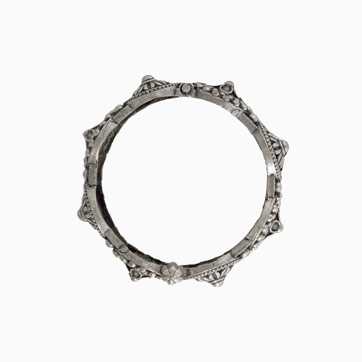 Teejh Sheela Silver Oxidised Bracelet