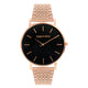 Nebula Black Dial Rosegold Watch - Joker & Witch