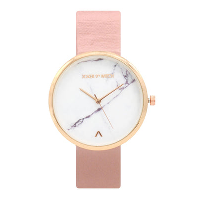 Hailey Pink Marble Dial Watch - Joker & Witch