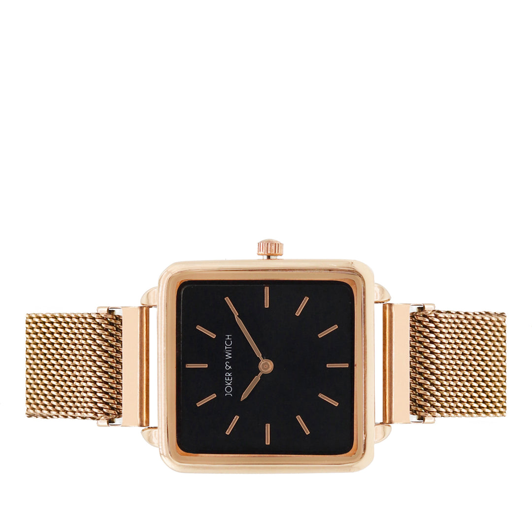 Rose Shadow Rosegold Watch Bracelet Stack