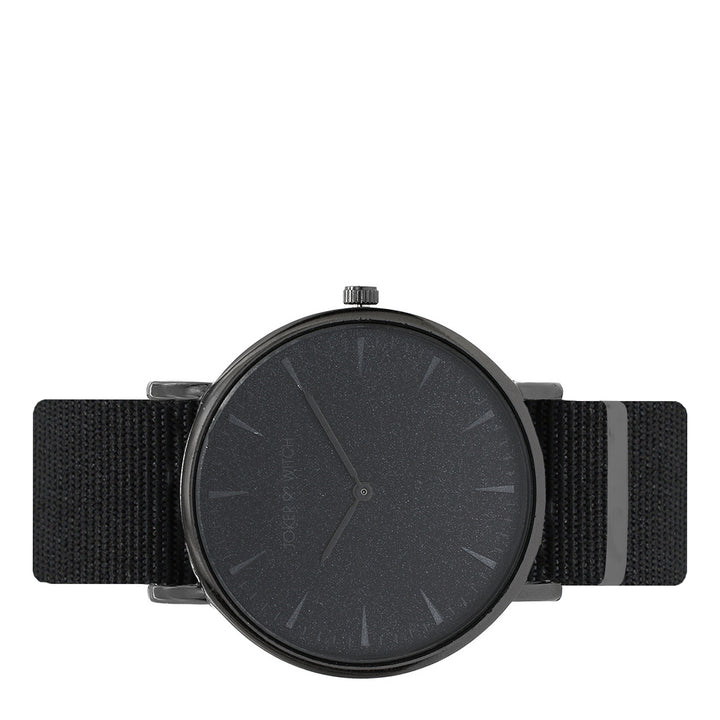 Phile Black Large Dial Nato Strap Men's Watch