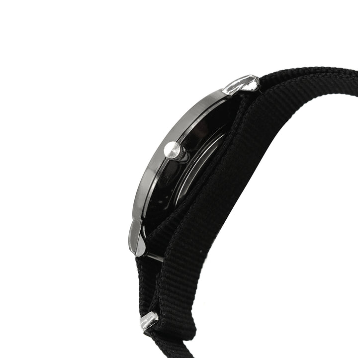 Phile Black Large Dial Nato Strap Men's Watch