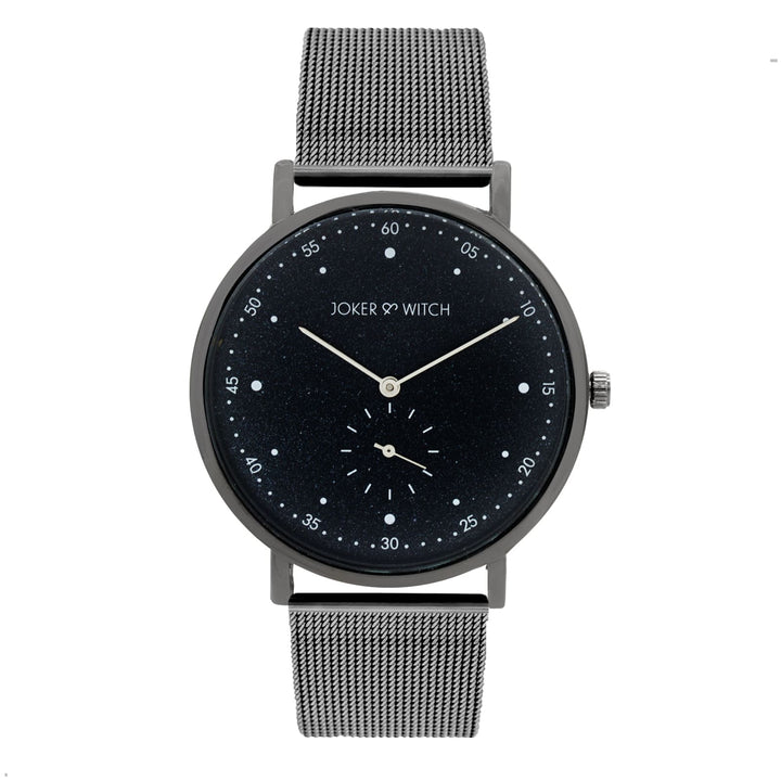 Drake  Classic Gunmetal Mesh Watch - Joker & Witch