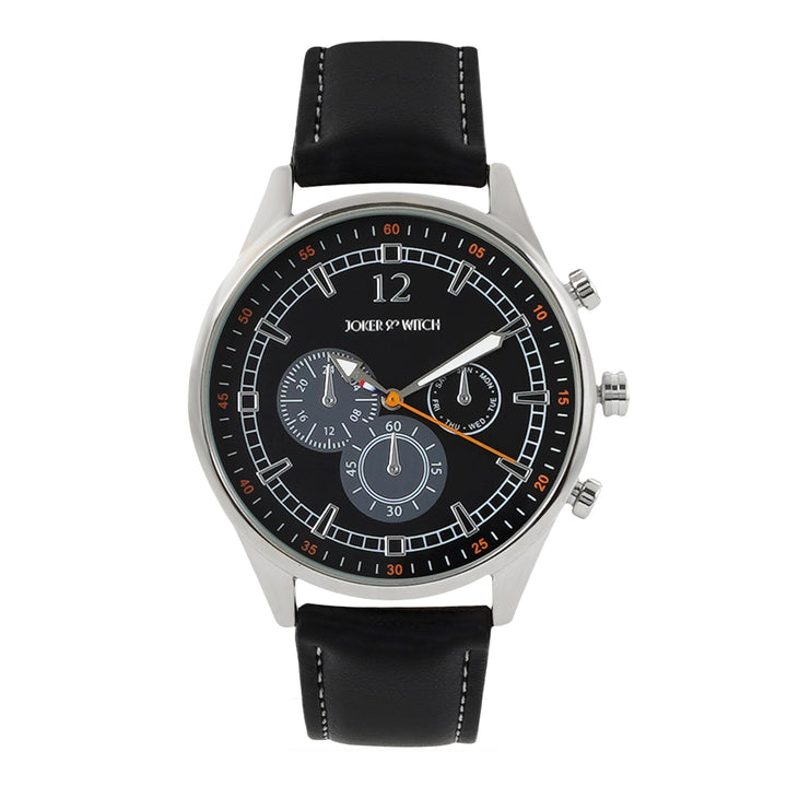 Mycroft Black Men's Watch Bracelet Stack