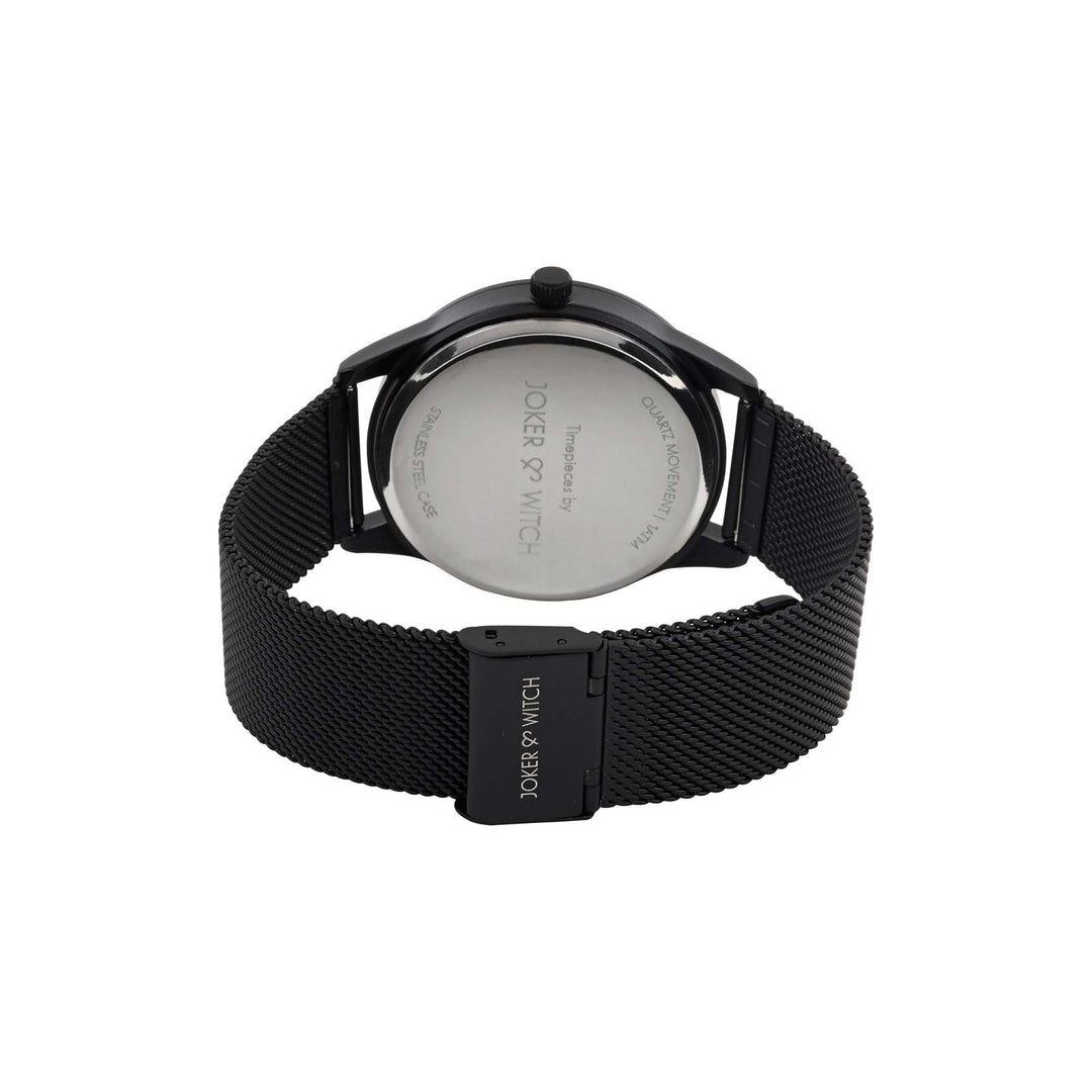 Magnus All Black Men's Watch Bracelet Stack