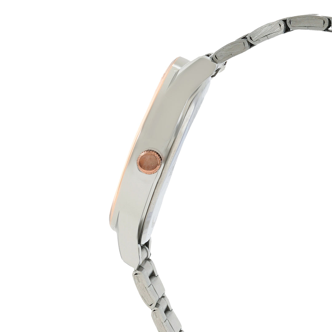 Shop online All Silver Metallic Strap Watch by Joker and Witch