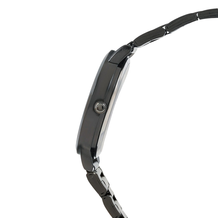 Amsterdam Taupe Medium Dial Gunmetal Linked Chain Strap Women's Watch