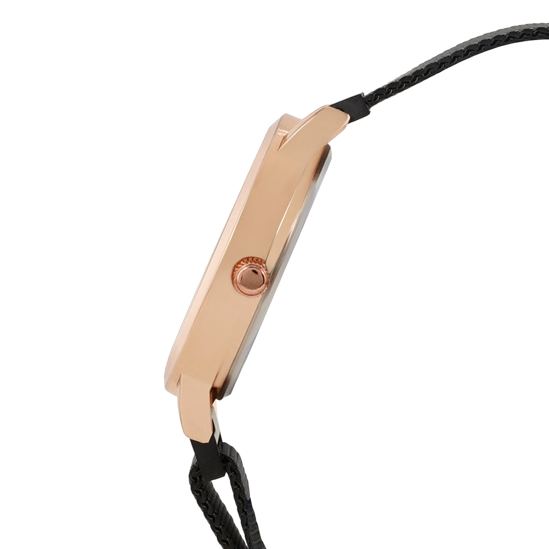 Eclipse Black Medium Dial Magnetic Strap Women's Watch