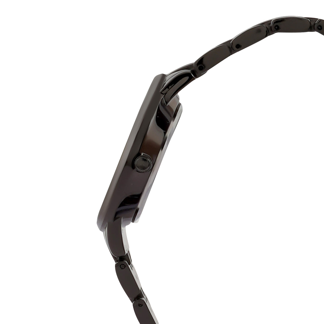 Mini Nebula Black Medium Dial Linked Chain Strap Women's Watch