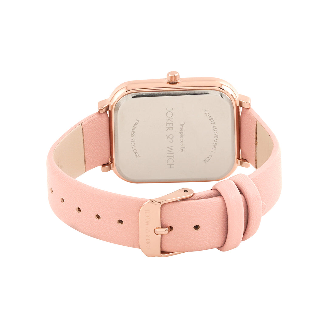 JULIET ROZEウォッチ⌚♡ Joker & Witch Utopia All Pink PU Strap Watch For Women