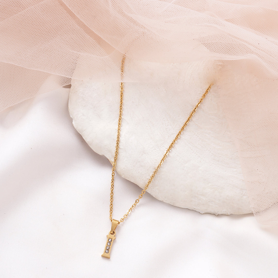 Bewitched I Initial Pendant Necklace
